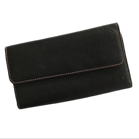 Vintage Bags Genuine Leather Womens Wallet Black Poshmark